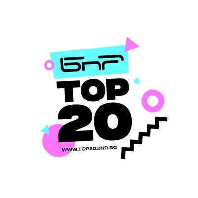Логото на класацията за българска поп и рок музика "БНР Топ 20"