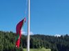 Знамето падна от пилона на Рожен (Снимки)