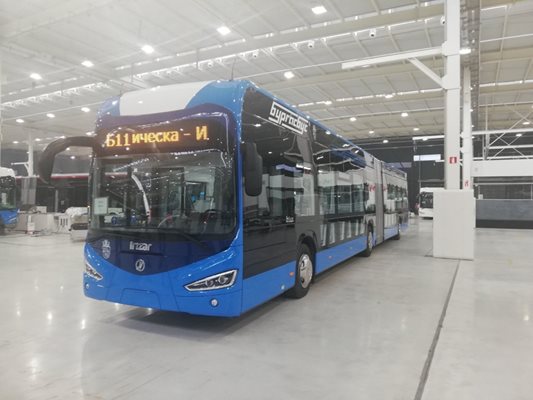Така ще изглеждат новите електрически автобуси на Бургас.
