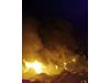 Голям пожар на сметището в Костинброд