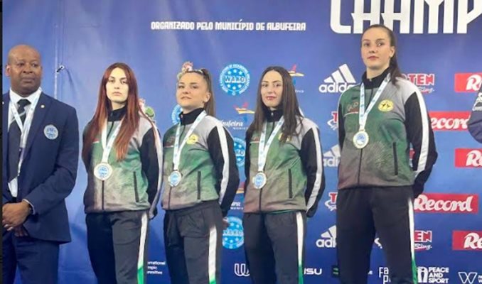 Сребро за България при жени отборно на Световното първенство по кикбокс