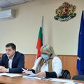 Областният управител на Добрич Галин Господинов и д-р Светла Ангелова