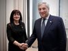 Караянчева благодари на Таяни за помощта, която ЕП оказва на председателството ни