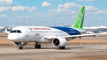 Китайският C919 завърши сертификационни тестови полети