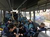 Холандци изненадаха "Левски" с автобус от градския транспорт