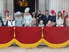 Хари и Меган се върнаха от меден месец за парада за рождения ден на Елизабет II (Снимки)