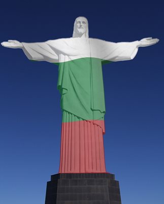 Така ще изглежда статуята на Исус Христос в Рио де Жанейро на 3 март.