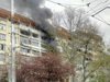 Пожар горя в сграда на бул. „Шипченски проход" в София (обновена)