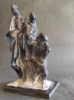 Готическа бруталност в скулптурите от стъкло и метал на Хари Арабян