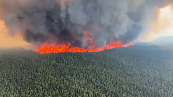 Димът от пожарите в Канада достигна до Норвегия