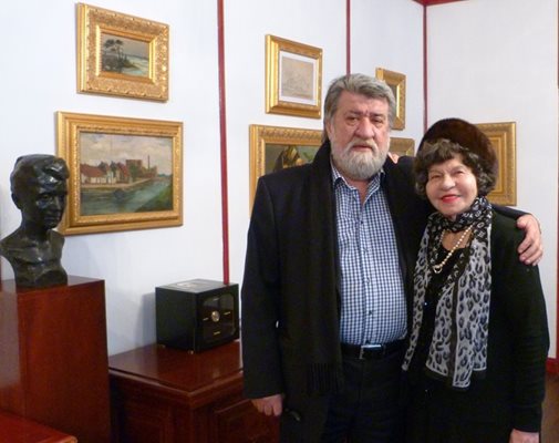 Стоянка Мутафова гостува на министър Вежди Рашидов преди година. СНИМКА: АРХИВ
