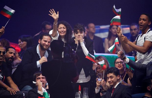 Кристиан Костов завоюва недостижимото досега второ място на Евровизия СНИМКИ: РОЙТЕРС