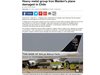 Самолетът на "Айрън Мейдън" се блъсна на летището в Сантяго, пострадаха двама