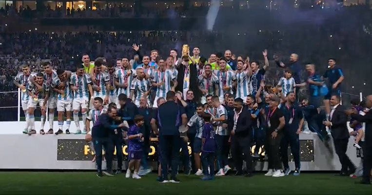 Аржентина спечели световното по футбол 2022