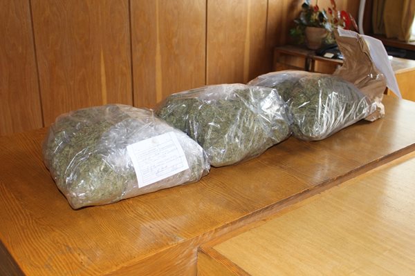 Полицай от София арестуван с 1,5 кг марихуана