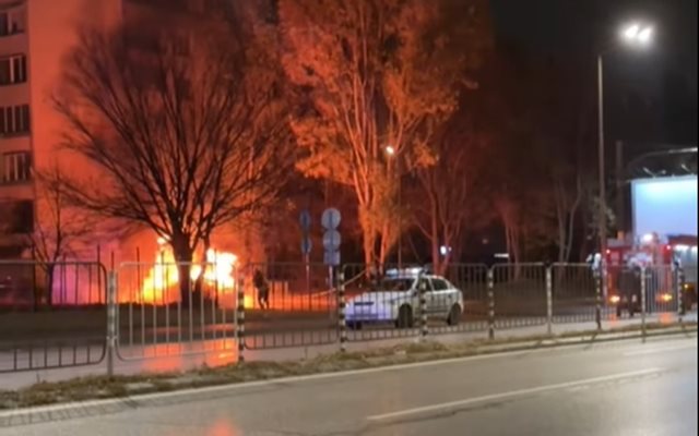 Кадър: Facebook/Катастрофи в София