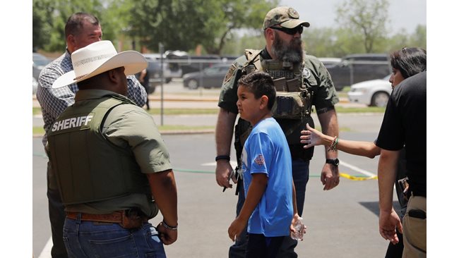 18 children between the ages of 7 and 10 were shot dead in Texas