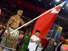 Първата звезда на олимпиадата е знаменосецът на Тонга
