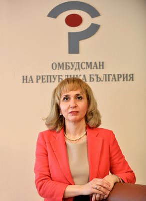 Омбудсманът Диана Ковачева непрестанно получава жалби