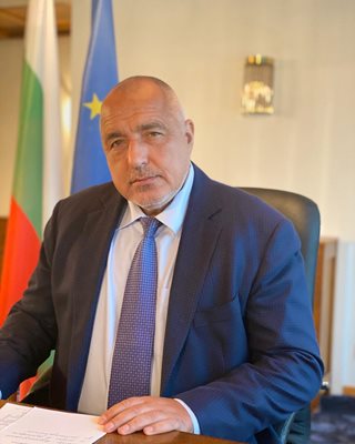 Министър-председателят Бойко Борисов СНИМКА: Правителствената пресслужба