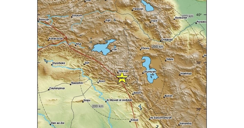 4.5 Richter Scale Earthquake Strikes Turkey Near Iraqi Border, Local Media Calls it Frightening and Scary