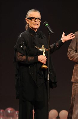 Актрисата получи “Икар” за поддържаща женска роля през 2011 г. 
СНИМКА: БУЛФОТО