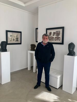 Непоказвани рисунки на Яранов и скулптури на Рашидов в арт галерия Вежди
