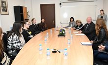 Галин Цоков посрещна хърватски студенти, изучаващи български език и култура