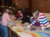 Деца рисуваха най-дългата рисунка за 
Деня на Земята в Горна Оряховица