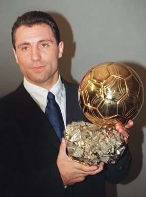 Христо Стоичков е единственият българин, печелил "Златната топка"