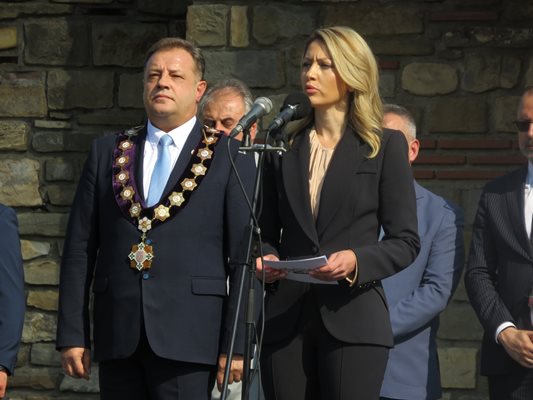 Mayor Daniel Panov and Speaker of the Parliament Raya Nazaryan opened the celebrations. PHOTOS: DIMA MAKSIMOVA AND GEORGI KURPANOV