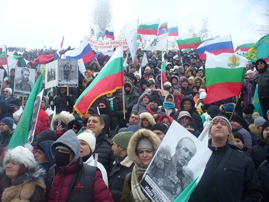 Русофили на Шипка на 3 март Снимка: Ваньо Стоилов