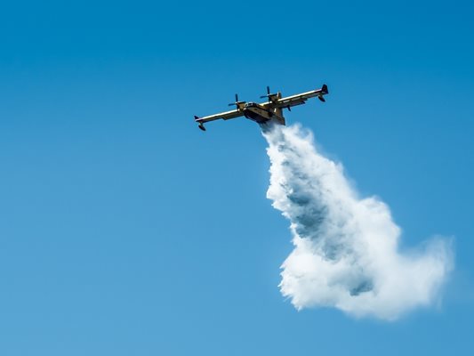 Противопожарен самолет
Снимка: Pixabay