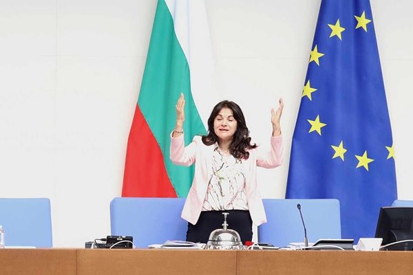 Deputy Speaker of the Parliament Rositsa Kirova often leads the plenary sessions, but on Friday she grabbed her head because of her colleagues, who showed no interest in the work, excited for the final bell and the summer vacation.