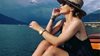 Мика Стоичкова на почивка на езерото Комо в Италия