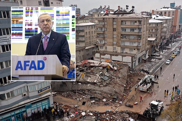 Ердоган първо спасява от руините партийни другари