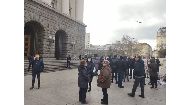 Протестът пред МС в подкрепа на Бойко Борисов
Снимки: Николай Литов