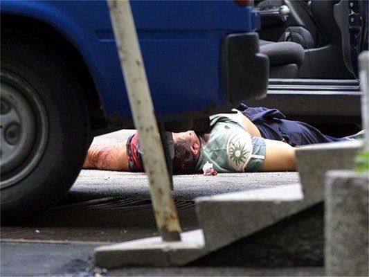 Ивайло Рангелов-Джинката беше застрелян в столицата.
СНИМКИ: "24 ЧАСА"
