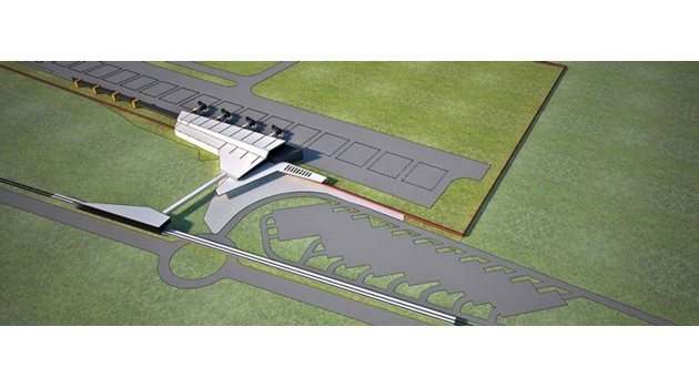 На сайта на клъстера за развитие на публично-частното партньорство в България има схема на летище “София-запад”.
