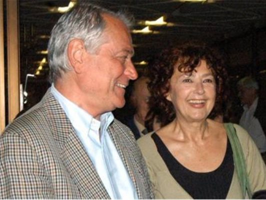 Анахид и съпругът й - покойният Васил Тачев
