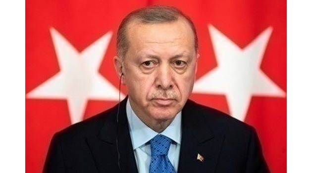 Президентът на Турция Реджеп Тайип Ердоган. Снимка Ройтерс