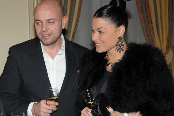Владимир Вишански заедно със съпругата си Валентина на светско събитие през януари.