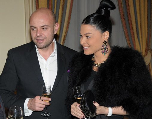 Владимир Вишански заедно със съпругата си Валентина на светско събитие през януари.