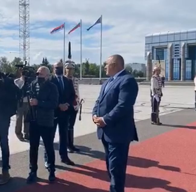 Борисов в очакване на Вучич