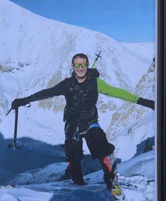 Владимир Каролев в любимата си планина, отдаден на любимия си спорт