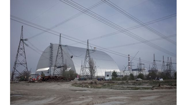 Russian troops leave the Chernobyl nuclear power plant, were heavily irradiated with radiation