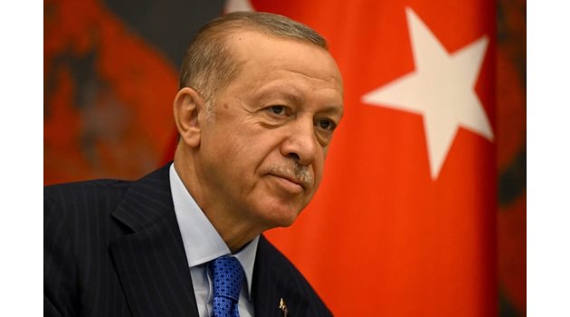 Президентът на Турция Реджеп Таип Ердоган КАДЪР: Туитър/@SALHACHIMI