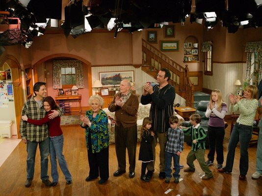 Актьорите от “Всички обичат Реймънд” се събраха за снимането на последния епизод на 29 януари 2005 г. СНИМКИ: РОЙТЕРС