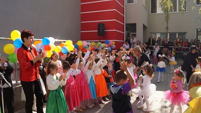 Детска градина "Приказка" в Търговище е готова да посрещне наесен бъдещите си 4-годишни възпитаници.  СНИМКА: Архив