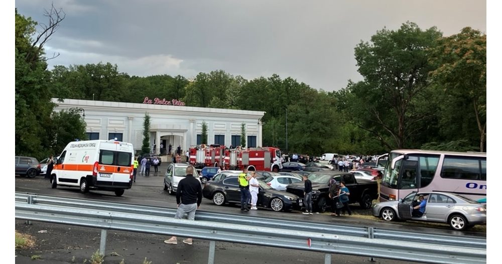 The roof of the wedding hall collapsed in Kardzhali, 7 wedding guests are in the hospital (Photos)